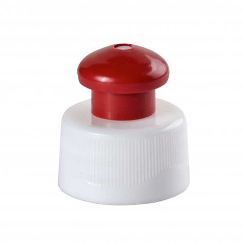 PUSH PULL BEYAZ-BORDO